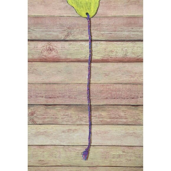 Handmade Traditional Mexican Colorful Full Embroidered Floral Wide Belt One Size - Picture 6 of 7